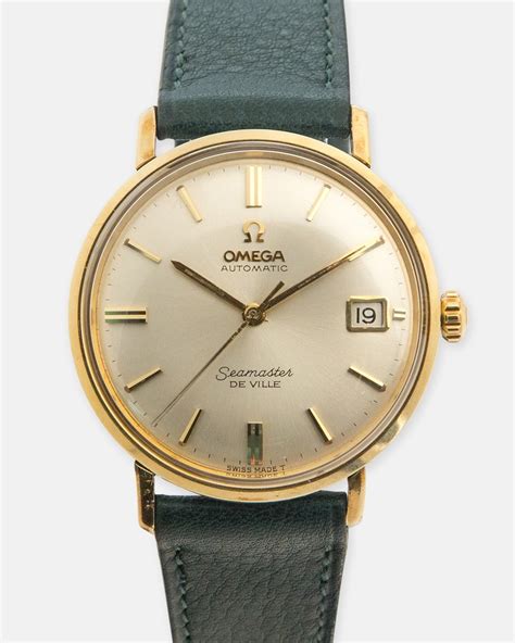 omega seamaster deville gold 1960s|omega seamaster de ville 1960s.